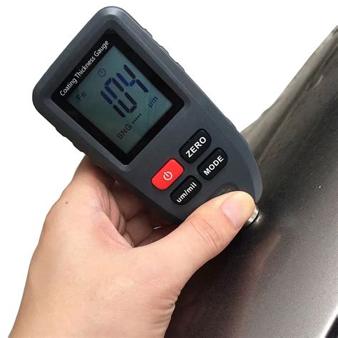 measuring paint thickness on steel|tool for measuring paint thickness.